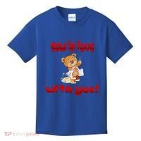 Sew In Love With You Teddy Bears Valentine's Day Gift Meaningful Gift Kids T-Shirt thumb 0