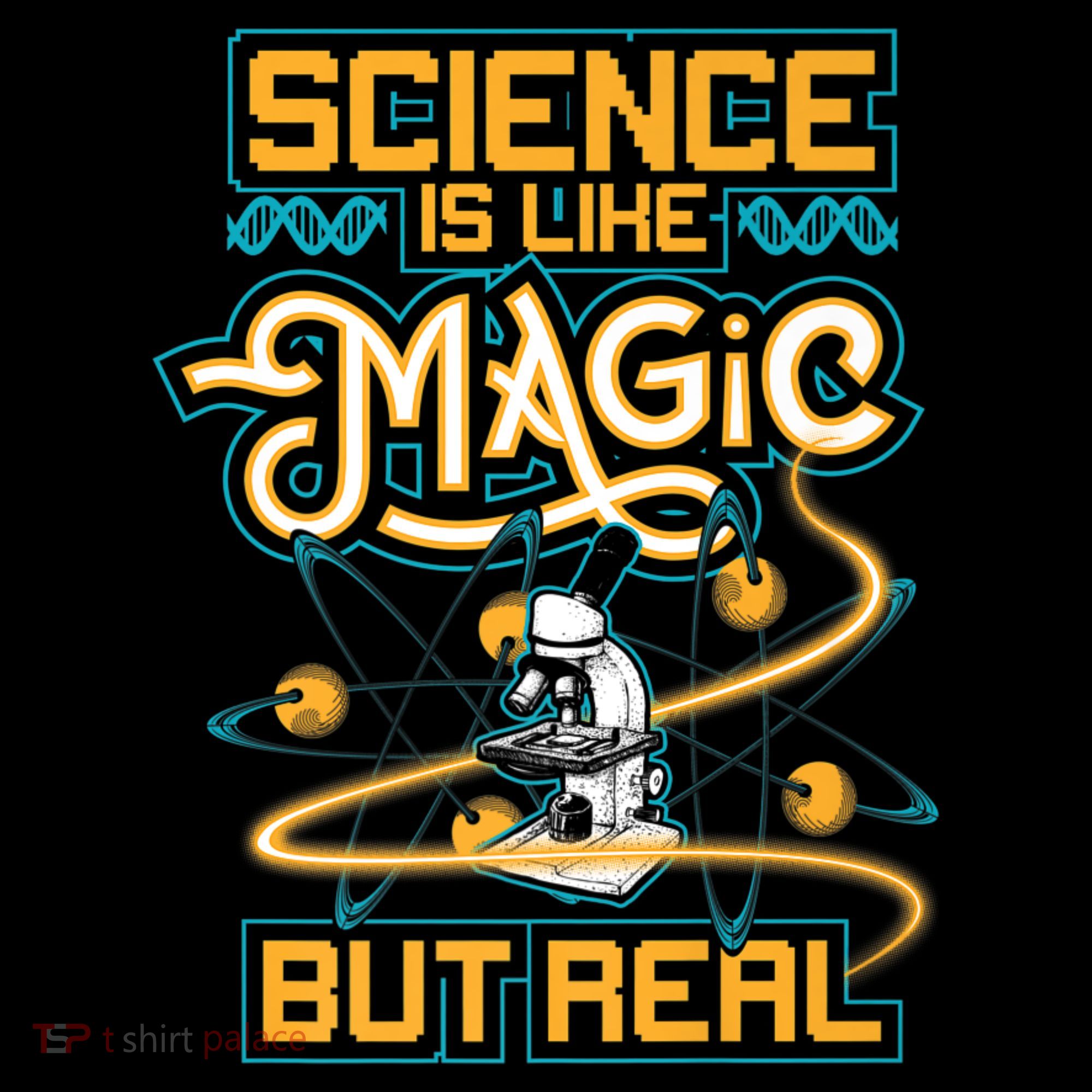 Science Is Like Magic But Real Funny Science Apron