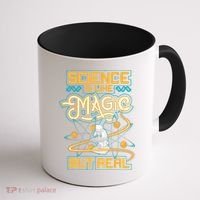 Science Is Like Magic But Real Funny Science Coffee Mug thumb 1