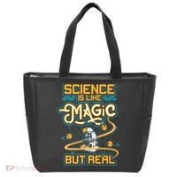 Science Is Like Magic But Real Funny Science Tote Bag thumb 0