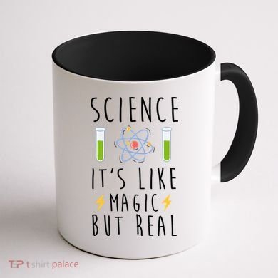 Science It's Like Magic But Real Coffee Mug back