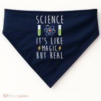 Science It's Like Magic But Real USA-Made Doggie Bandana thumb 0