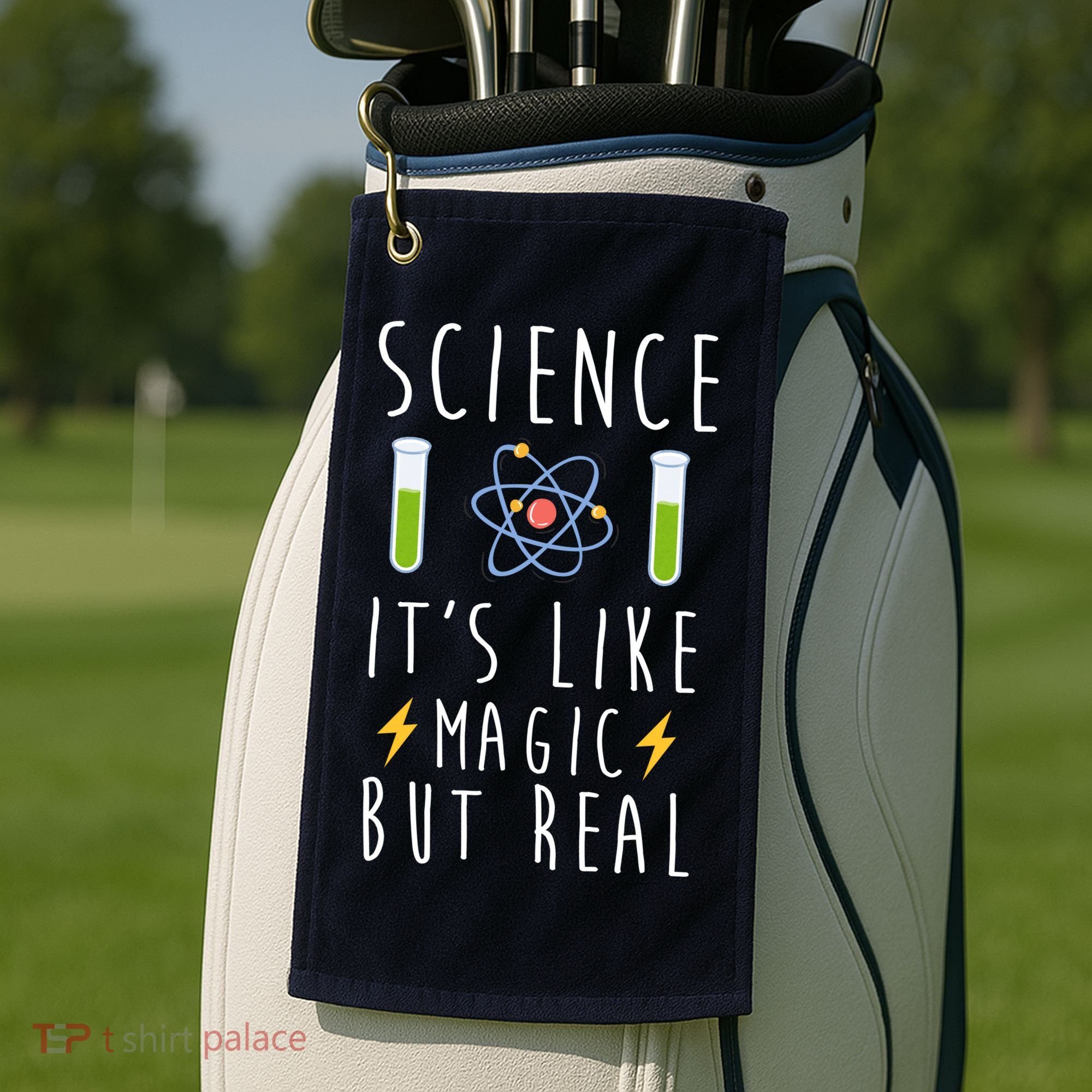 Science It's Like Magic But Real Golf Towel