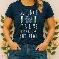 Science It's Like Magic But Real Women's T-Shirt thumb 2