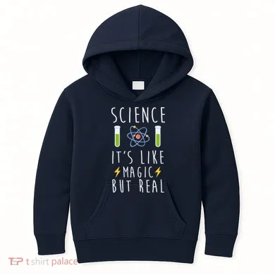 Science It's Like Magic But Real Kids Hoodie