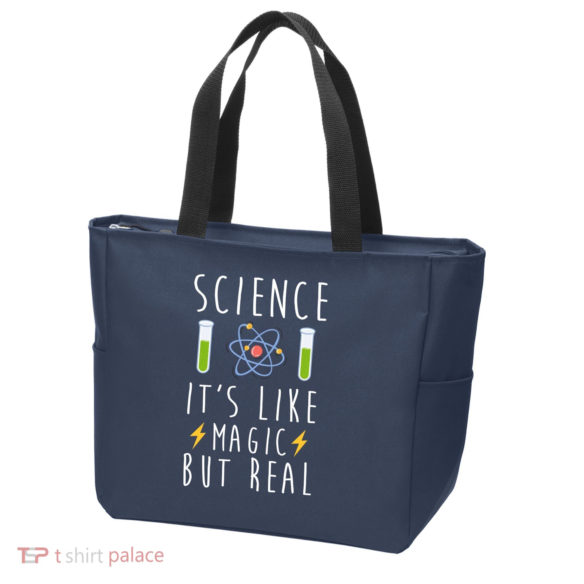 Science It's Like Magic But Real Tote Bag