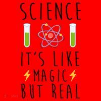 Science It's Like Magic But Real Santa Hat thumb 1