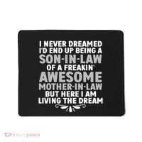 Son In Law Art From Mother In Law For Son In Law Mousepad thumb 0