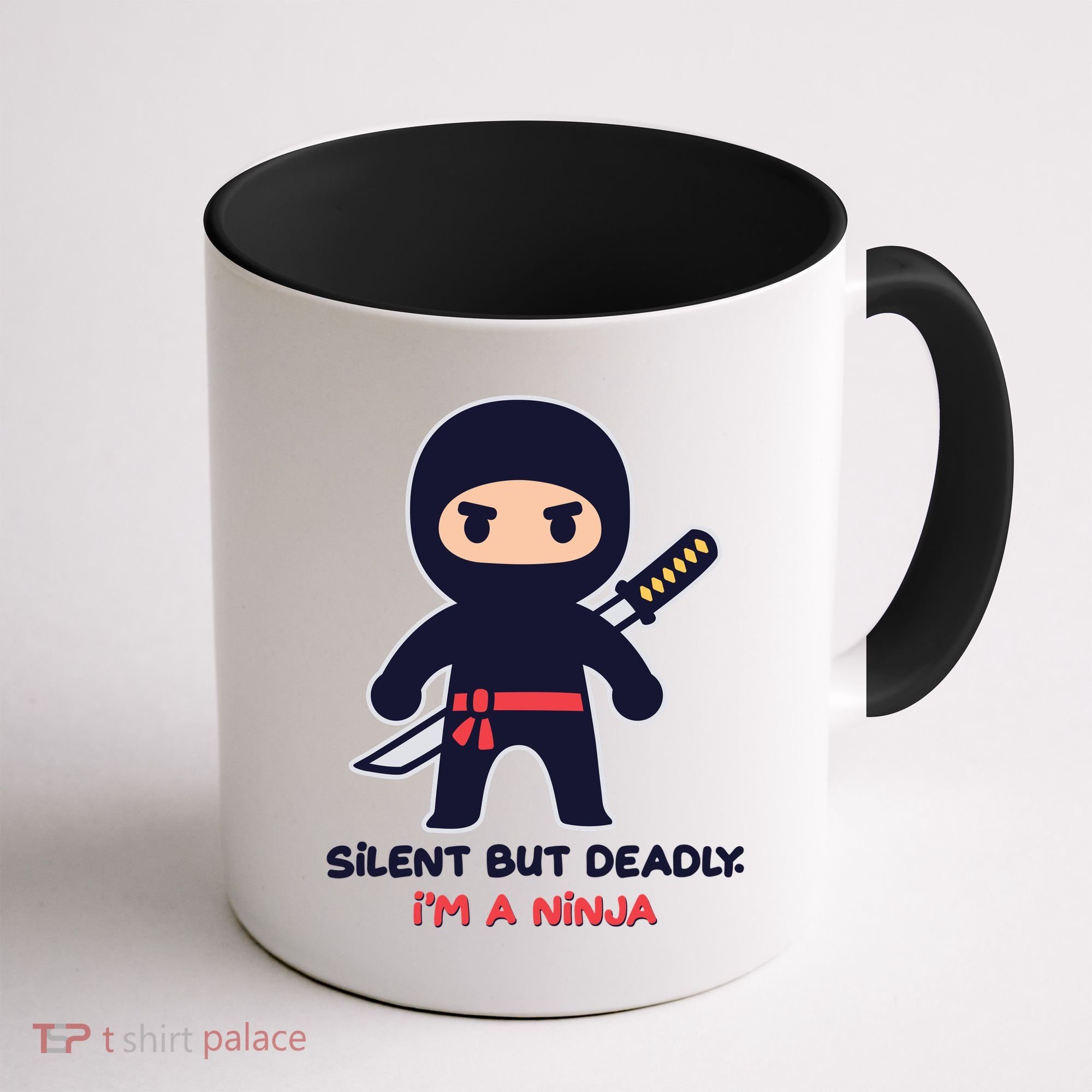 Silent But Deadly I'm A Ninja Coffee Mug