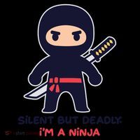 Silent But Deadly I'm A Ninja Coffee Mug thumb 5
