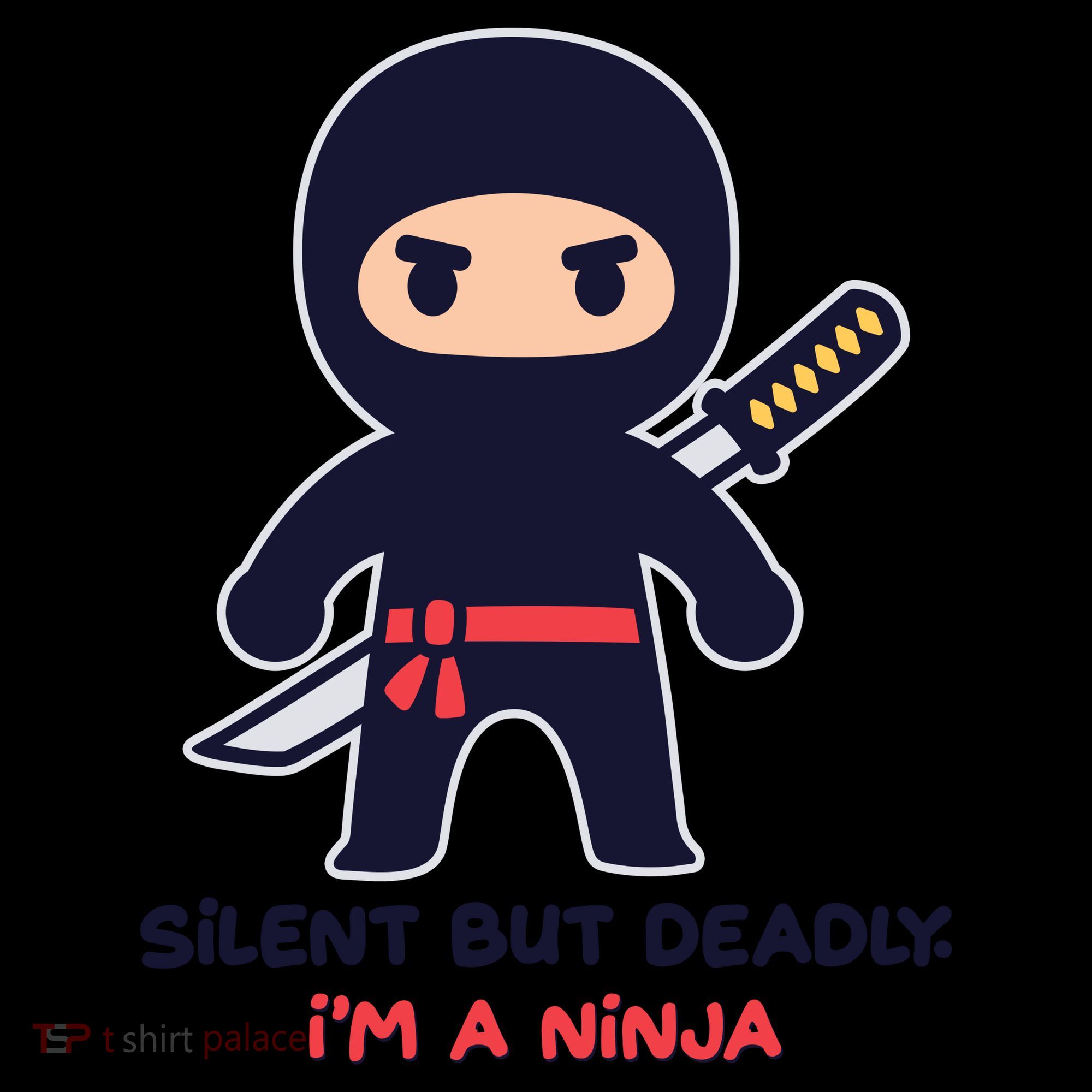 Silent But Deadly I'm A Ninja Coffee Mug