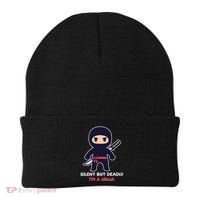 Silent But Deadly I'm A Ninja Beanie thumb 0