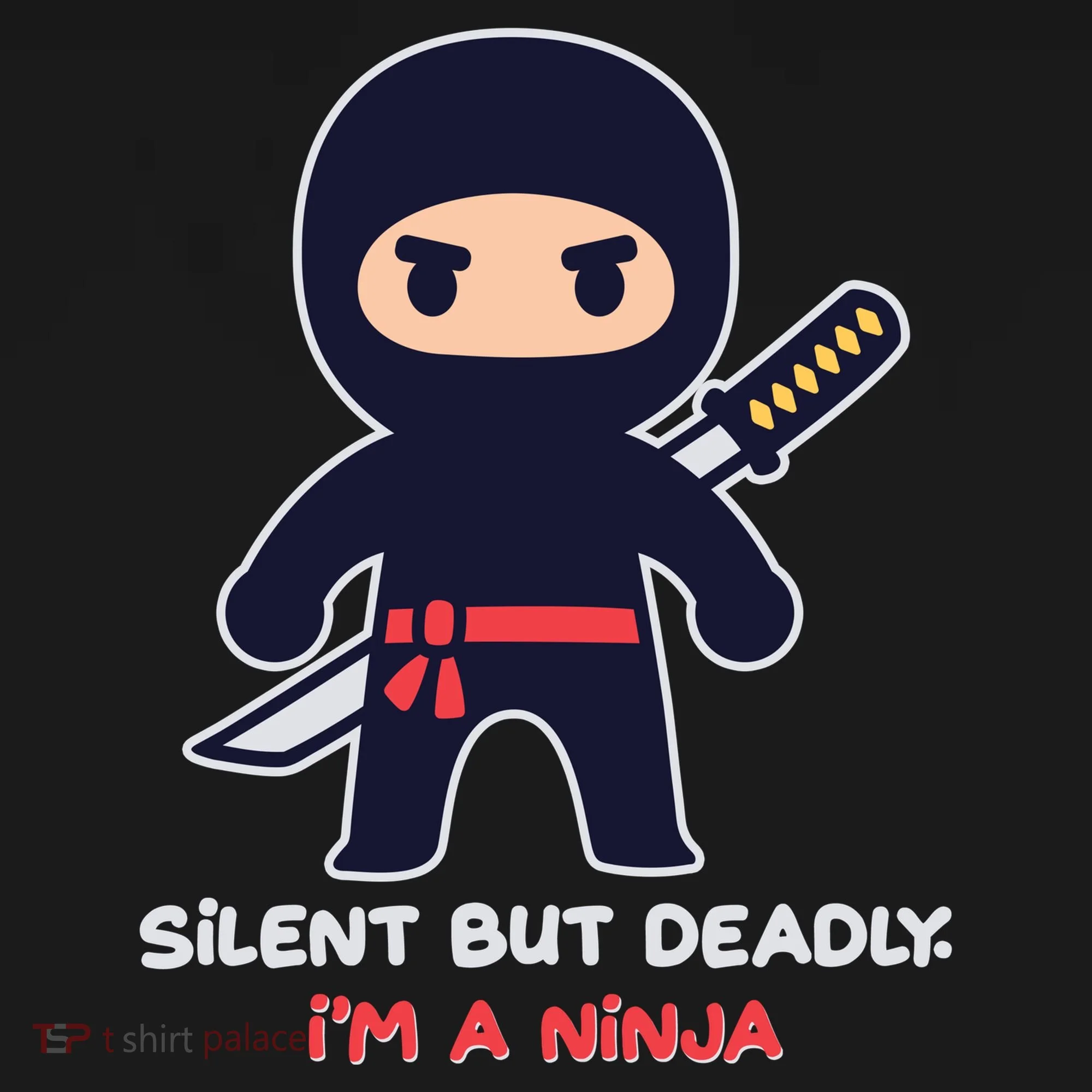 Silent But Deadly I'm A Ninja Women's Hoodie