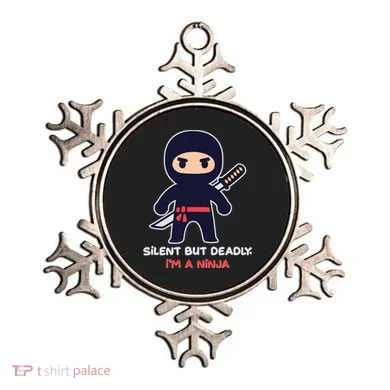 Silent But Deadly I'm A Ninja Ornament
