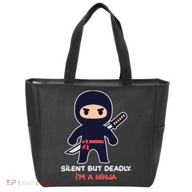 Silent But Deadly I'm A Ninja Tote Bag