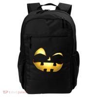 Silly Cool Jack O Lantern Face Backpack thumb 0