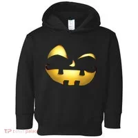Silly Cool Jack O Lantern Face Toddler Hoodie thumb 0