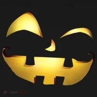 Silly Cool Jack O Lantern Face Toddler Hoodie thumb 2