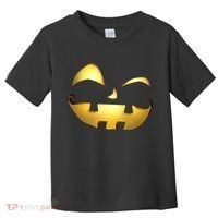 Silly Cool Jack O Lantern Face Toddler T-Shirt thumb 0
