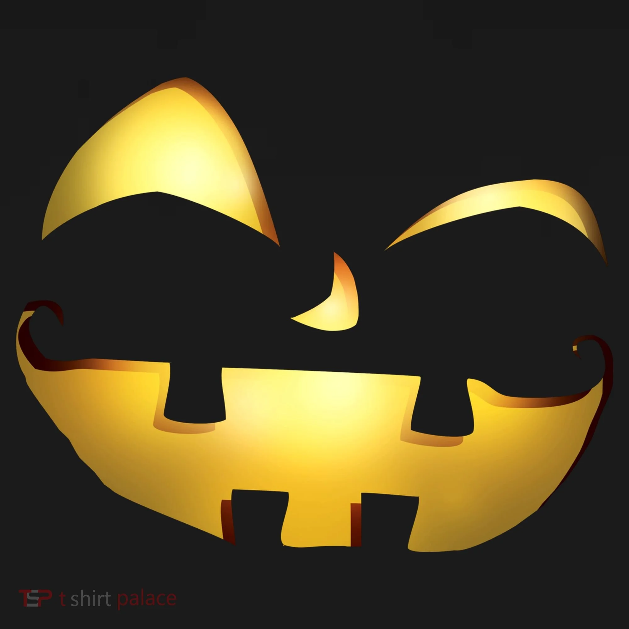 Silly Cool Jack O Lantern Face Women's Long Sleeve Shirt