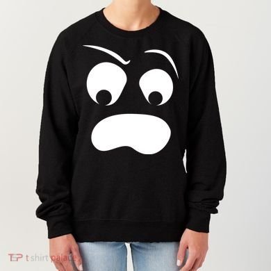 Silly Ghost Face Women's Sweatshirt