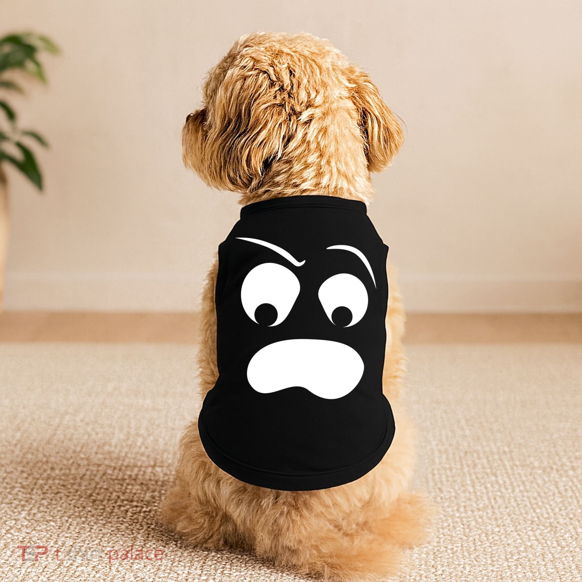 Silly Ghost Face Doggie Tank