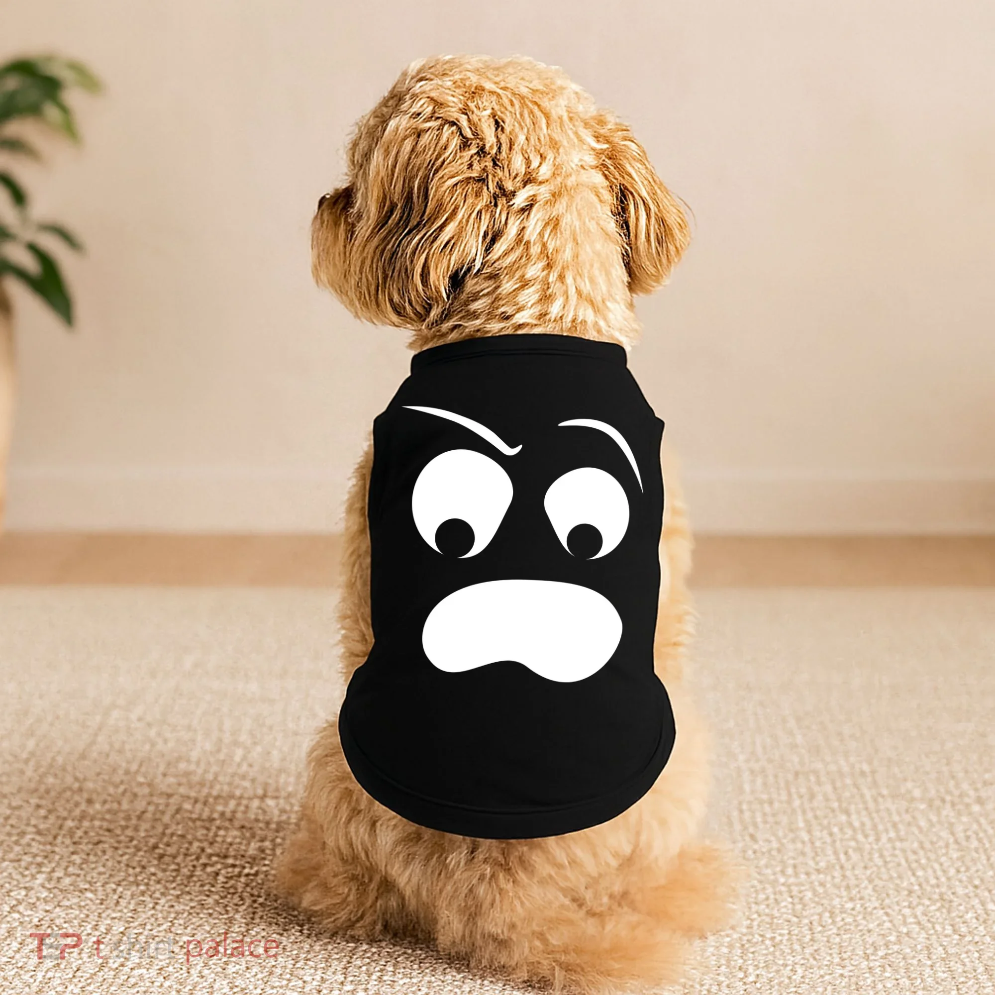 Silly Ghost Face Doggie Tank