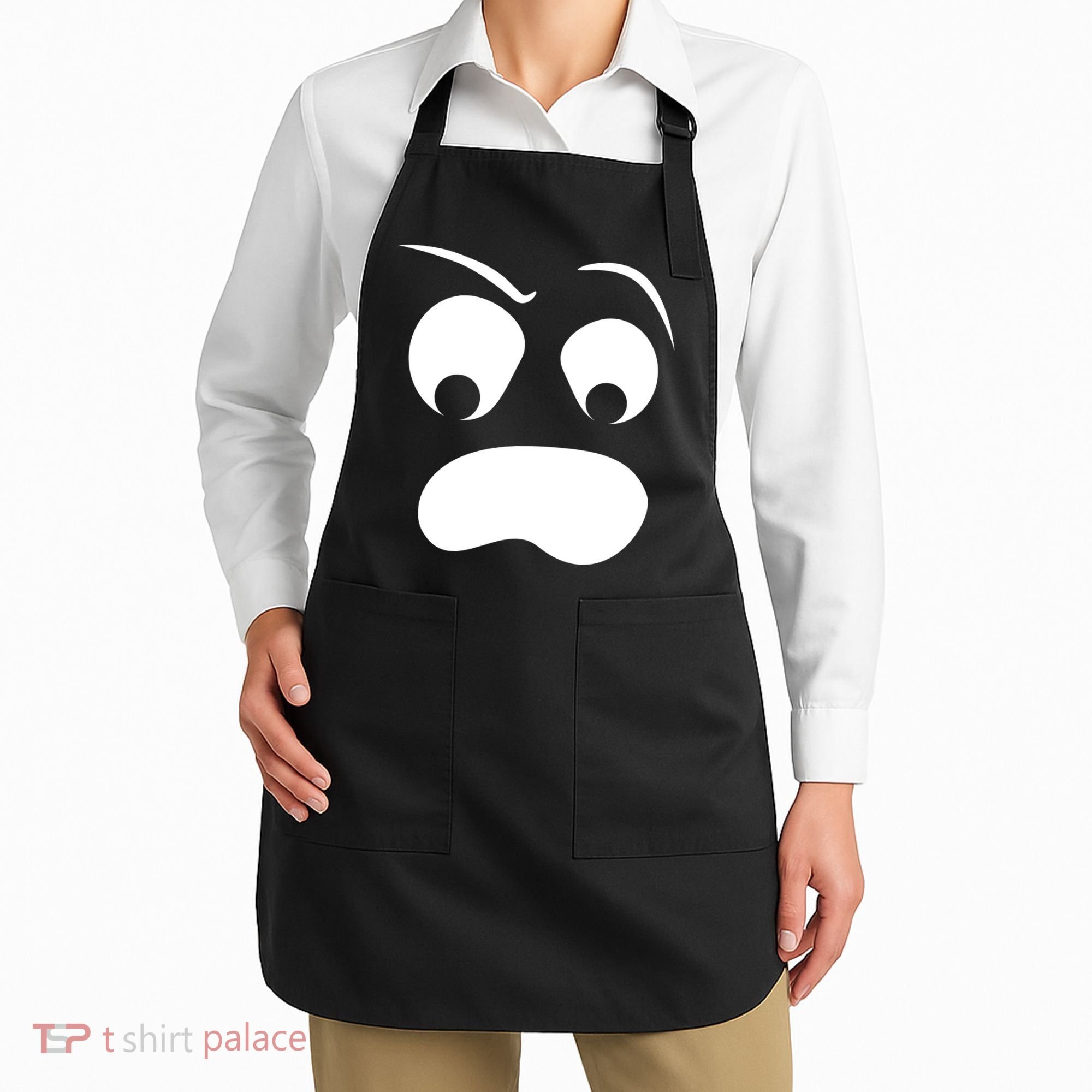 Silly Ghost Face Apron
