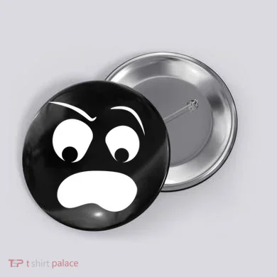 Silly Ghost Face Button