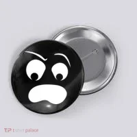 Silly Ghost Face Button thumb 0