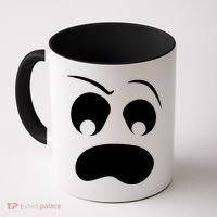 Silly Ghost Face Coffee Mug thumb 0