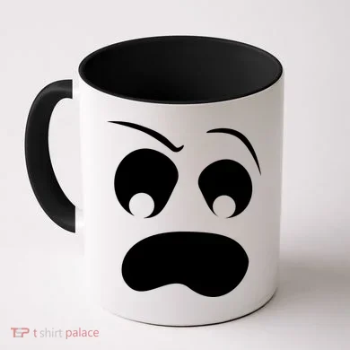 Silly Ghost Face Coffee Mug