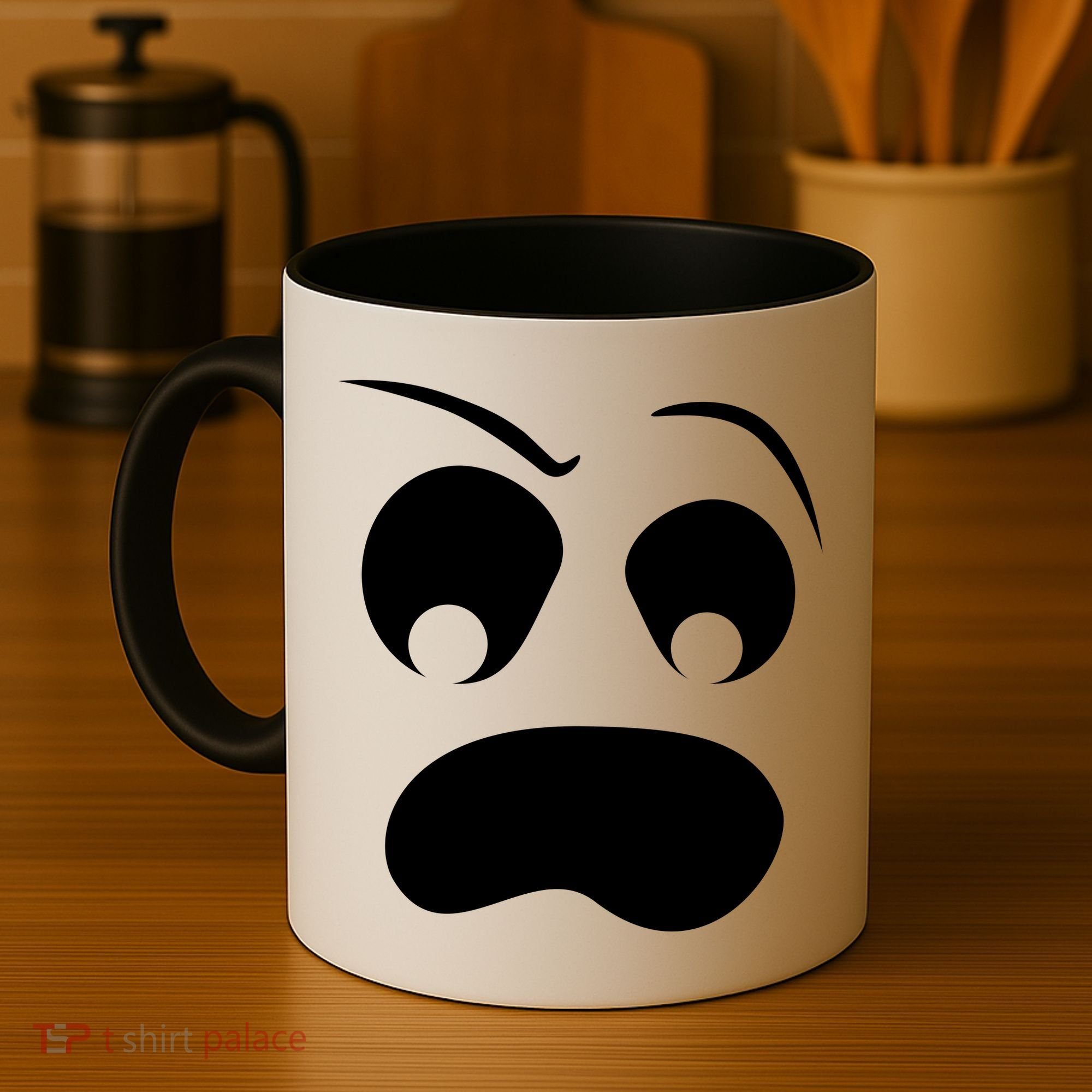 Silly Ghost Face Coffee Mug