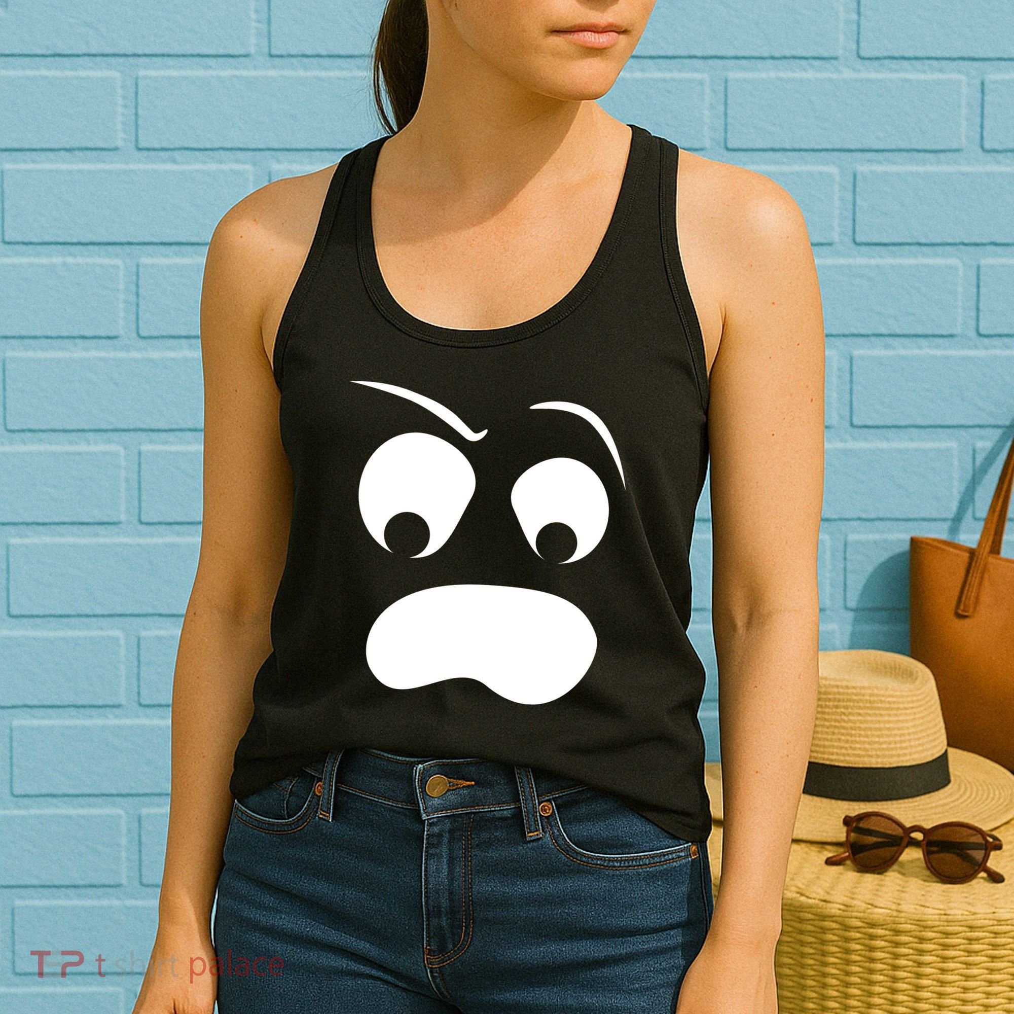 Silly Ghost Face Women's Tank Top