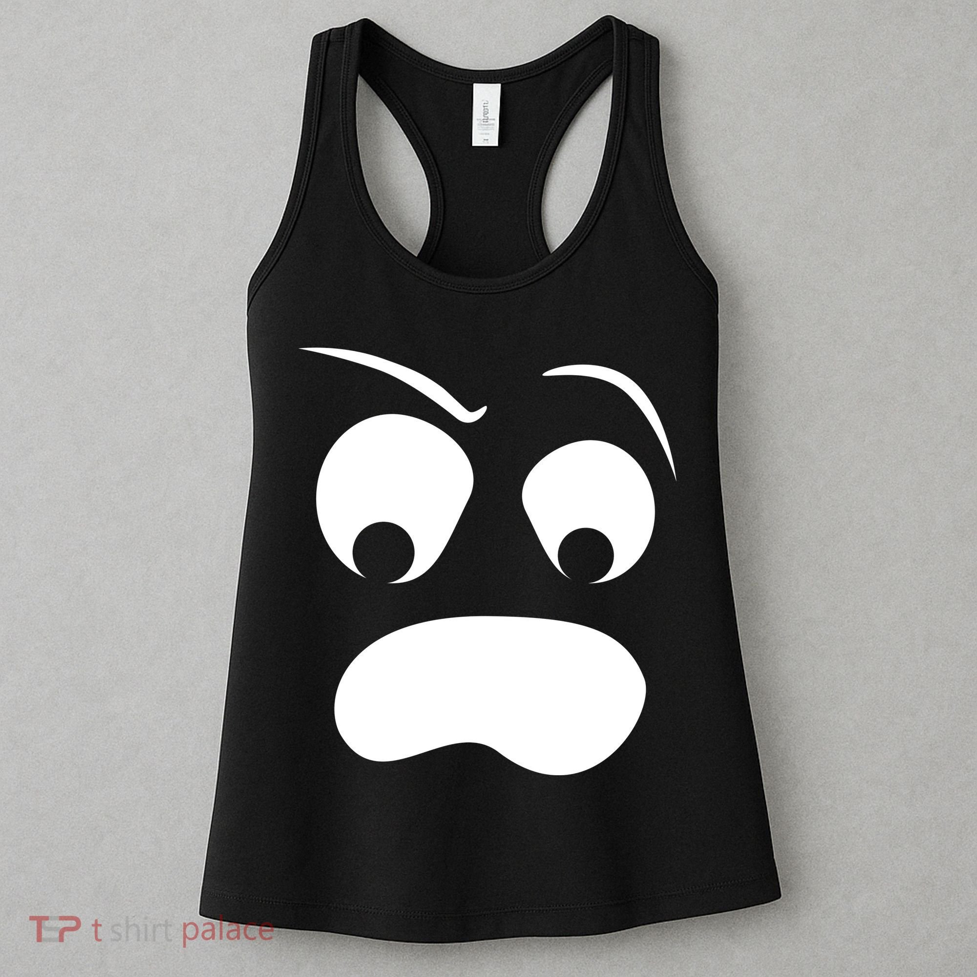 Silly Ghost Face Women's Tank Top