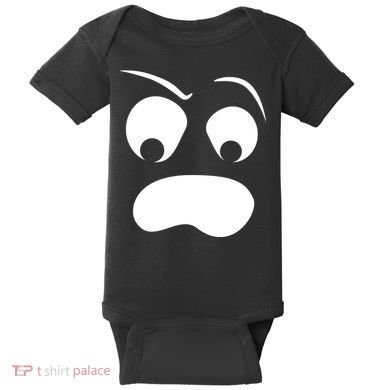 Silly Ghost Face Baby Bodysuit