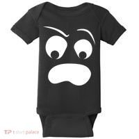 Silly Ghost Face Baby Bodysuit thumb 0