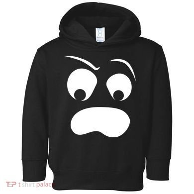 Silly Ghost Face Toddler Hoodie