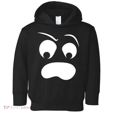 Silly Ghost Face Toddler Hoodie