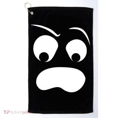 Silly Ghost Face Golf Towel