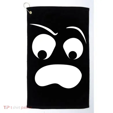 Silly Ghost Face Golf Towel