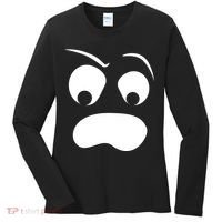 Silly Ghost Face Women's Long Sleeve Shirt thumb 0