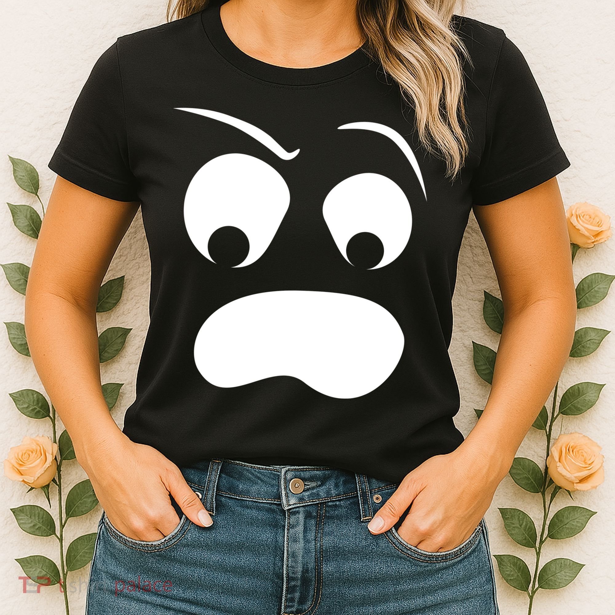 Silly Ghost Face Women's T-Shirt