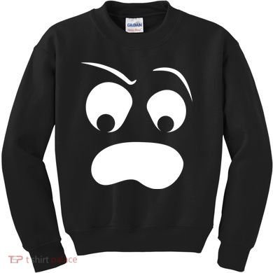 Silly Ghost Face Kids Sweatshirt