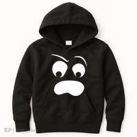 Silly Ghost Face Kids Hoodie thumb 0