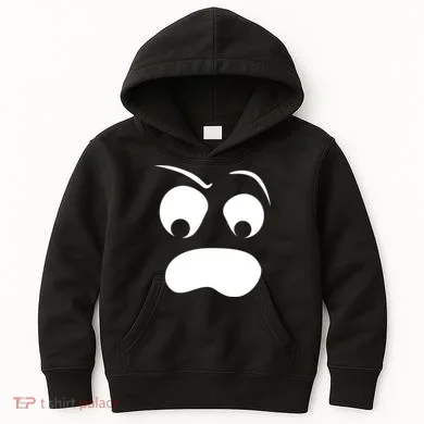 Silly Ghost Face Kids Hoodie