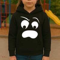 Silly Ghost Face Kids Hoodie thumb 3