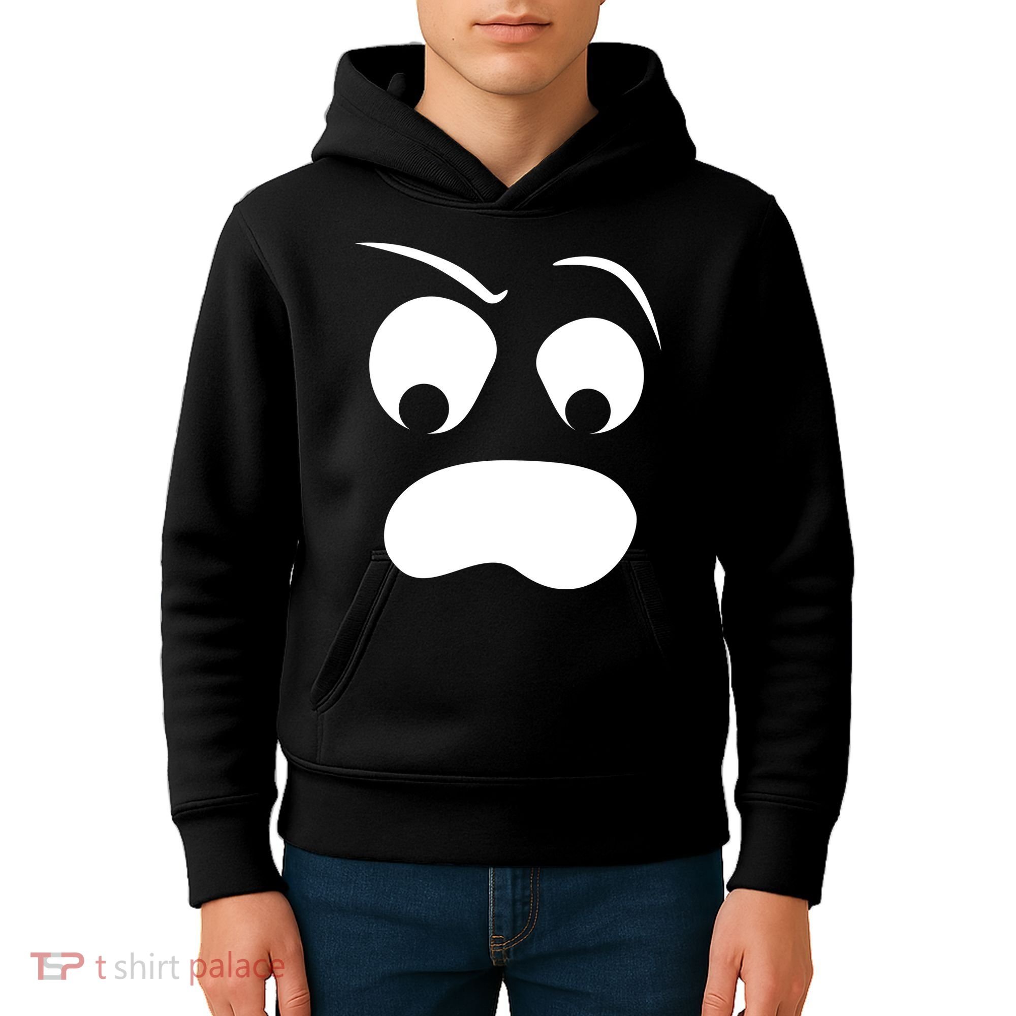 Silly Ghost Face Kids Hoodie