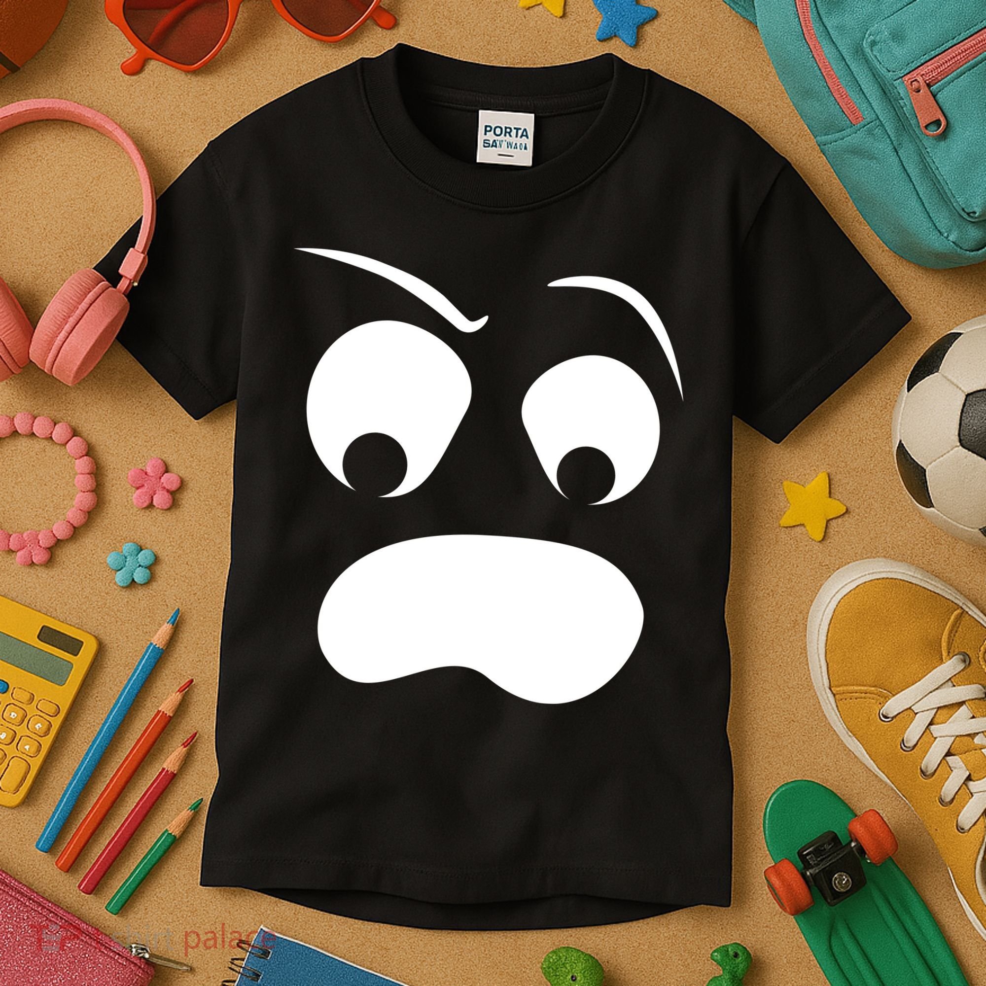Silly Ghost Face Kids T-Shirt