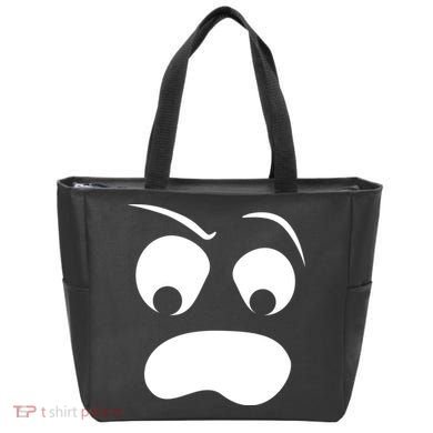Silly Ghost Face Tote Bag